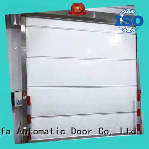 Hongfa efficient industrial garage doors rapid for storage
