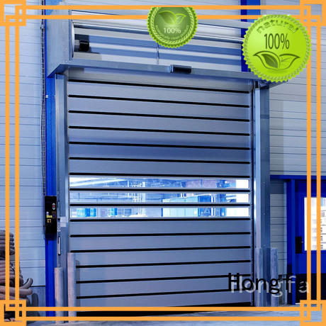 high-tech aluminum door supplier for industrial warehouse Hongfa