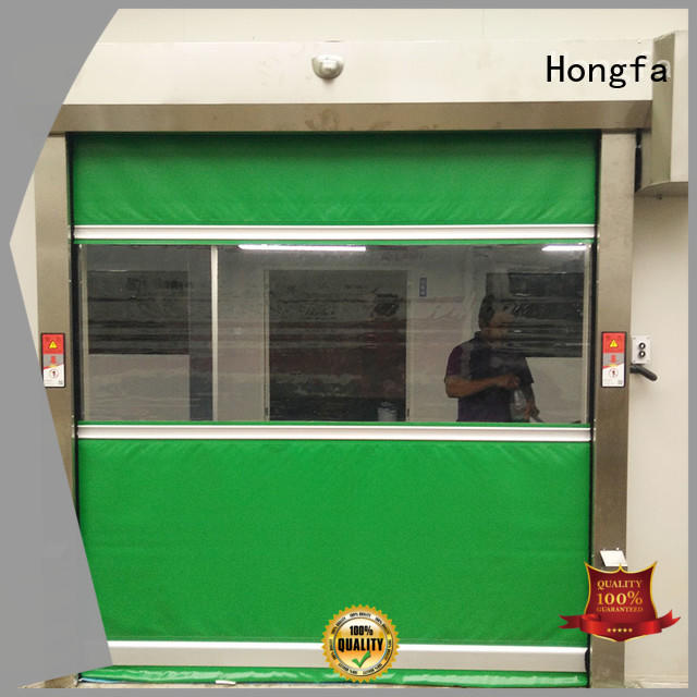 Hongfa curtain high speed door newly for food chemistry textile electronics supemarket refrigeration logistics