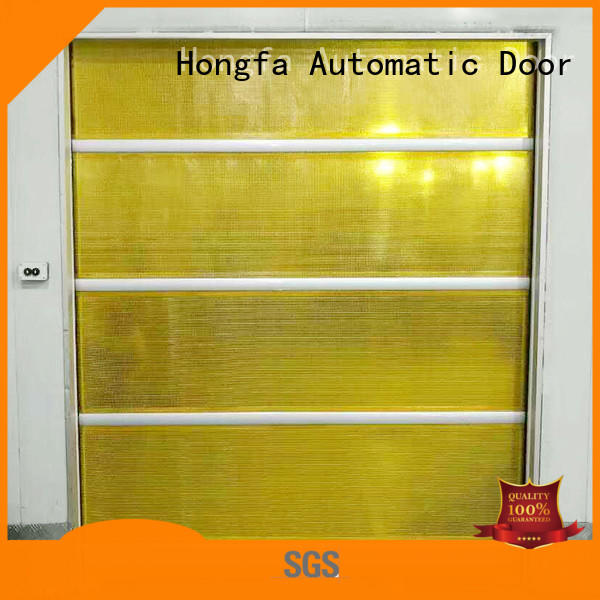 safe PVC fast door automatic in different color for food chemistry textile electronics supemarket refrigeration logistics