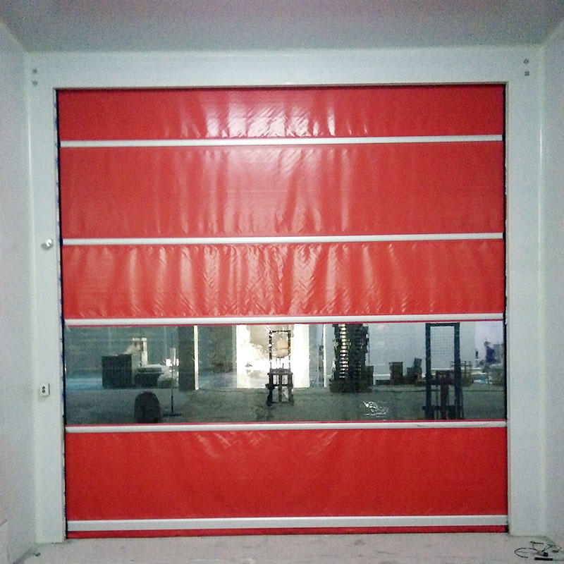 Remote control PVC Curtain fast speed door