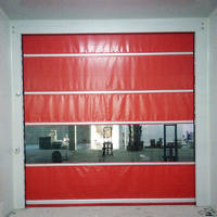 Remote control PVC Curtain fast speed door