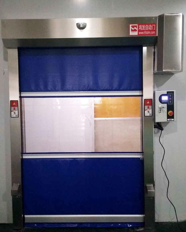 high-speed industrial roller doors in different color for storage