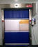 automatic fabric door in different color for factory