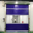 Hongfa fabric roll up high speed door widely-use for supermarket