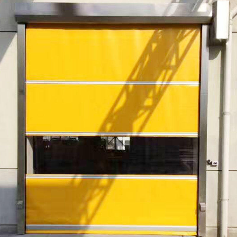 high-speed fabric door in different color for warehousing Hongfa