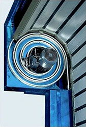 spiral security door in different color for cold room Hongfa-2