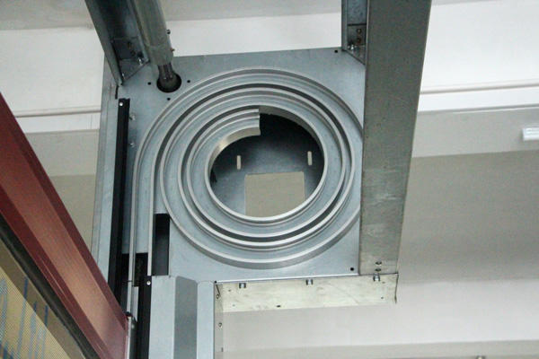 high speed spiral door aluminum for industrial warehouse Hongfa