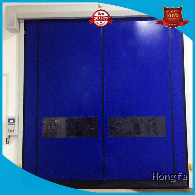 Hongfa speed roll up garage doors for sale type for food chemistry