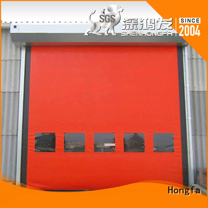 high performance doors selfrepairing for supermarket Hongfa