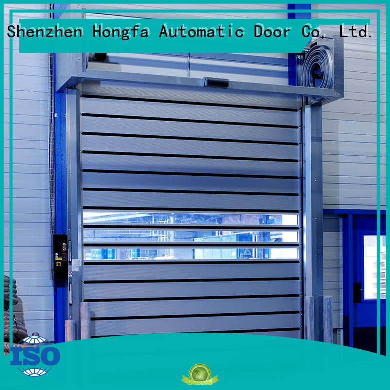Hongfa fine-quality high speed spiral door automatic for cold room