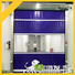 rolling fabric roll up doors factory price for storage