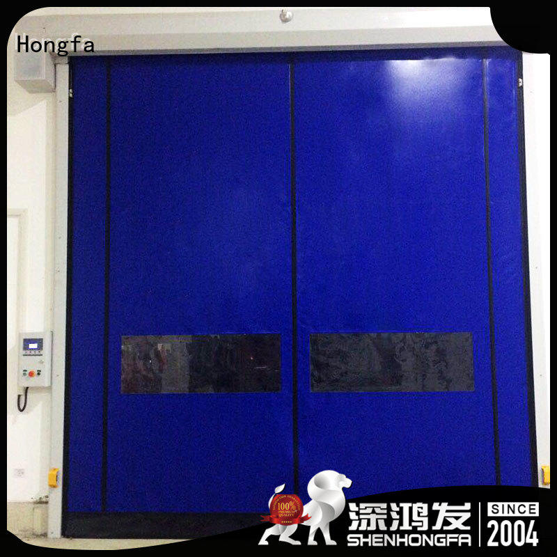 Custom autorecovery custom roll up doors high Hongfa