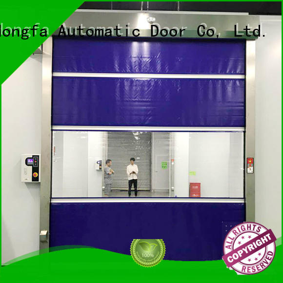speed fabric roll up doors supplier for warehousing Hongfa