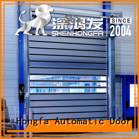 fast aluminum door door for cold room Hongfa