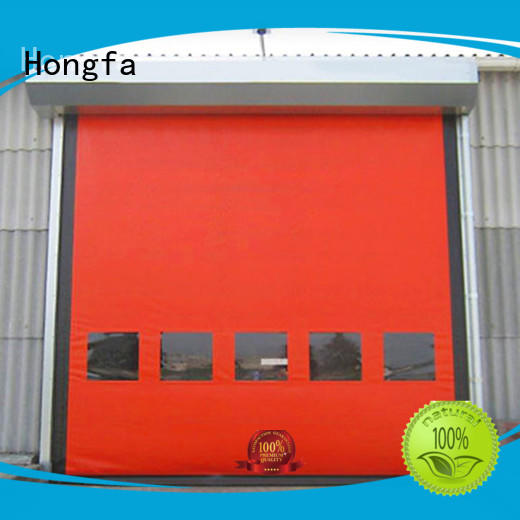door self repairing high speed doors autorecovery for cold storage room Hongfa
