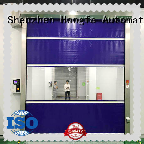 professional pvc high speed door performance in different color for storage