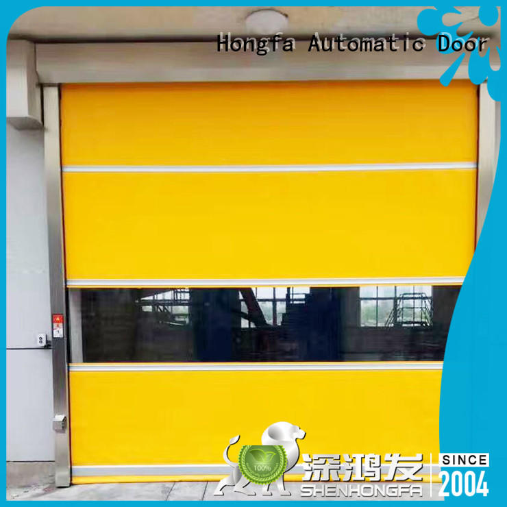 interior automatic roll up door supplier for supermarket Hongfa