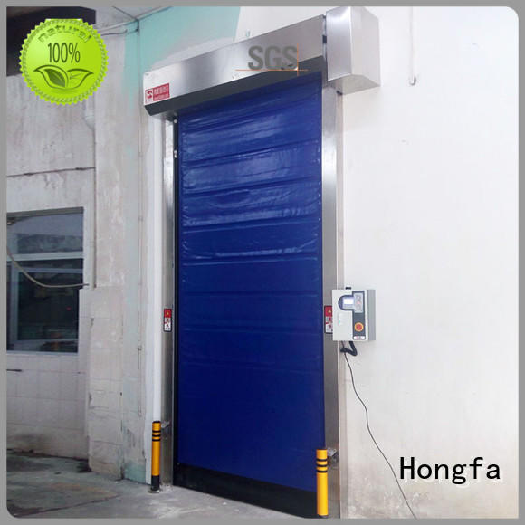 Hongfa pu rapid door for-sale for warehousing