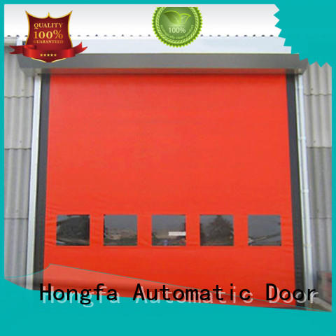 Hongfa good-looking zipper door for-sale for supermarket