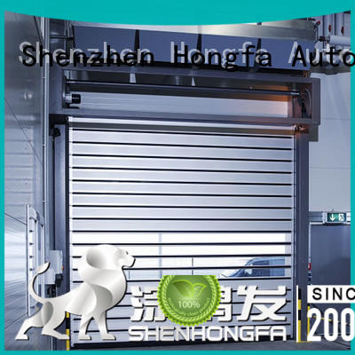aluminum security industrial fast door security for industrial warehouse Hongfa