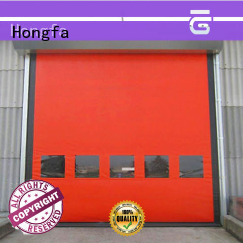 Hongfa good-looking custom roll up doors autorecovery for food chemistry