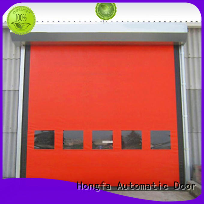 Hongfa competetive price auto-recovery door selfrepairing for cold storage room