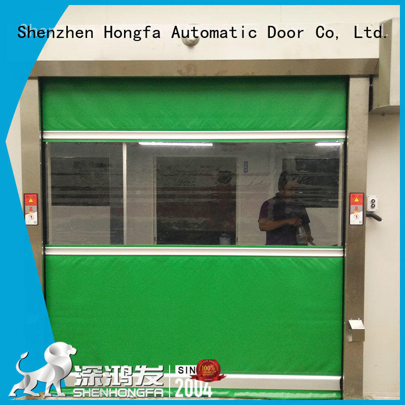 Clear Room Fast Fabric Rolling up Door