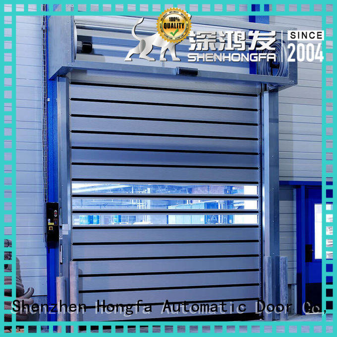 Security industrial high speed spiral door