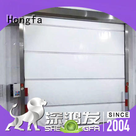 Hongfa high-quality industrial garage doors flexible for factory