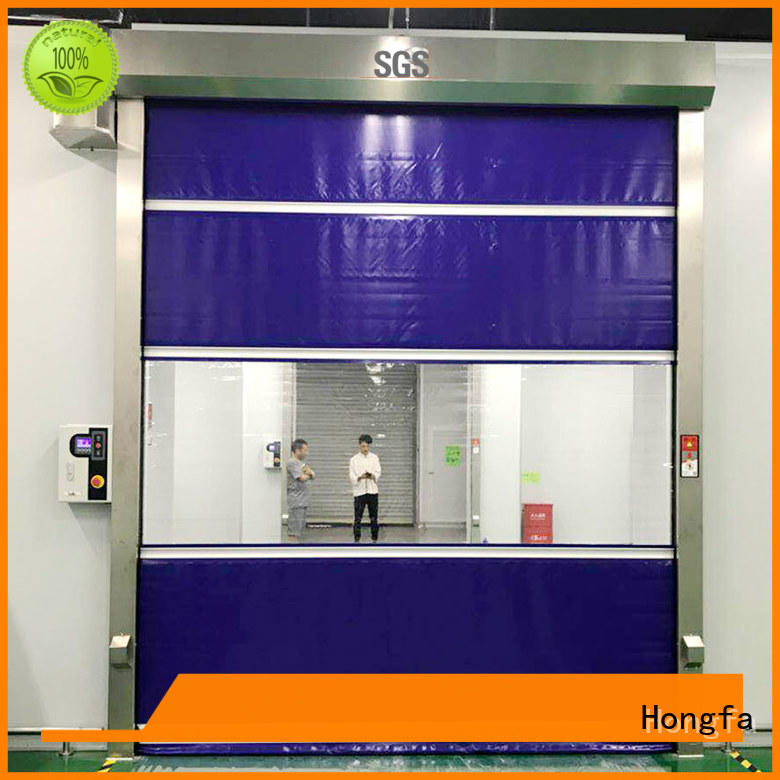 Hongfa Brand plastic room industrial custom industrial roller doors