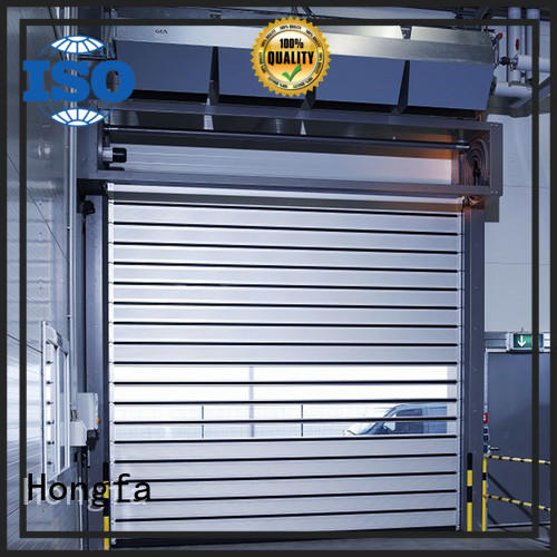 security spiral fast door in different color for factory Hongfa