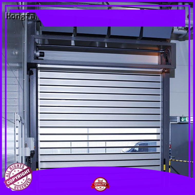 Hongfa automatic spiral fast door for wholesale for parking lot