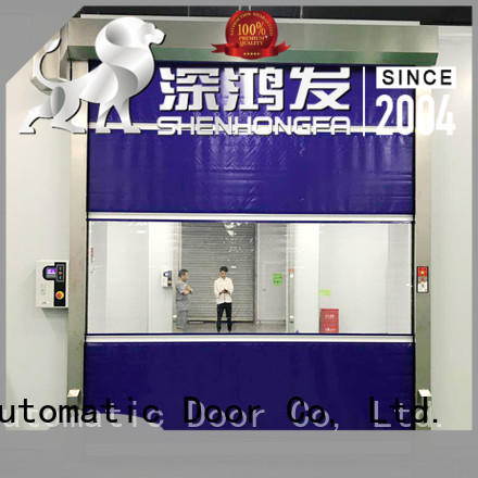 performance roll up door interior for factory Hongfa