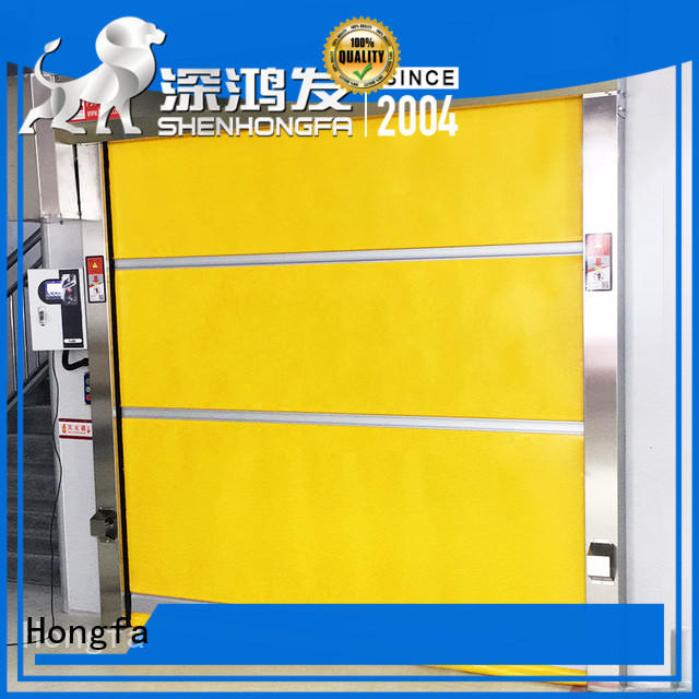 door pvc high speed door factory price for supermarket Hongfa