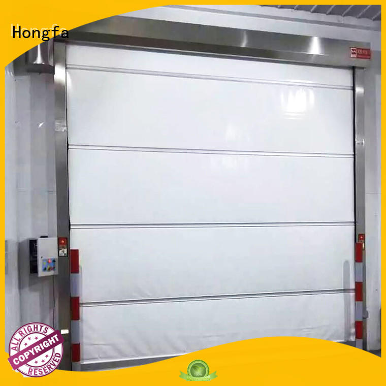 Hongfa high-speed rapid roll up door supplier for supermarket