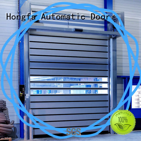 Hongfa automatic high speed spiral door for wholesale for cold room