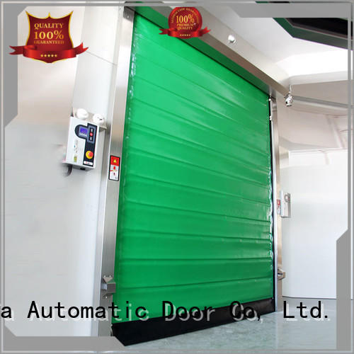 Hongfa safe insulated pu foam door application for warehousing