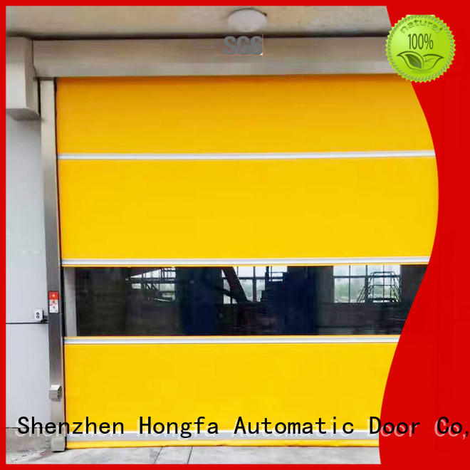 room industrial garage doors overseas market for factory Hongfa