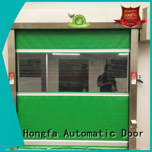 Hongfa rolling rapid roll up door newly for warehousing