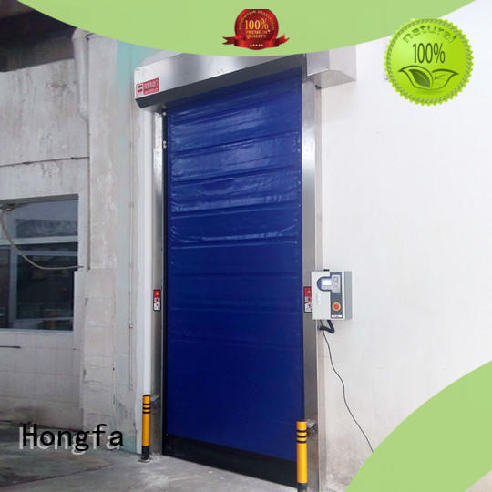 Hongfa safe cold storage doors suppliers shutter for food chemistry