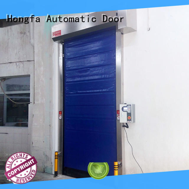 Hongfa high-speed rapid door cold for warehousing