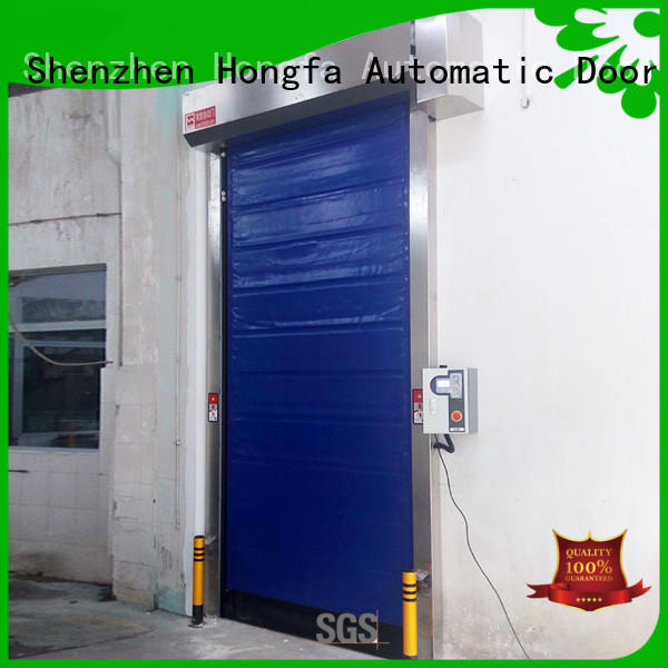 rapid cold storage door pu for supermarket Hongfa