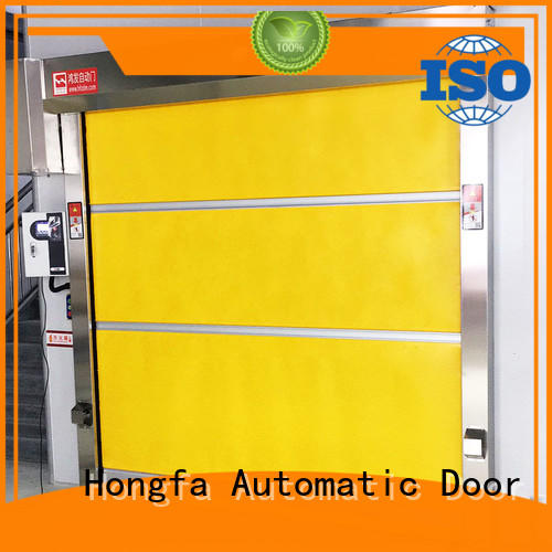 OEM automatic Industrial rolling PVC fast door