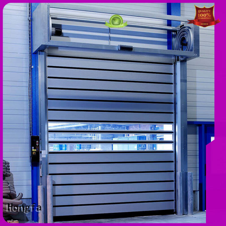 wonderful spiral fast door in different color for industrial warehouse