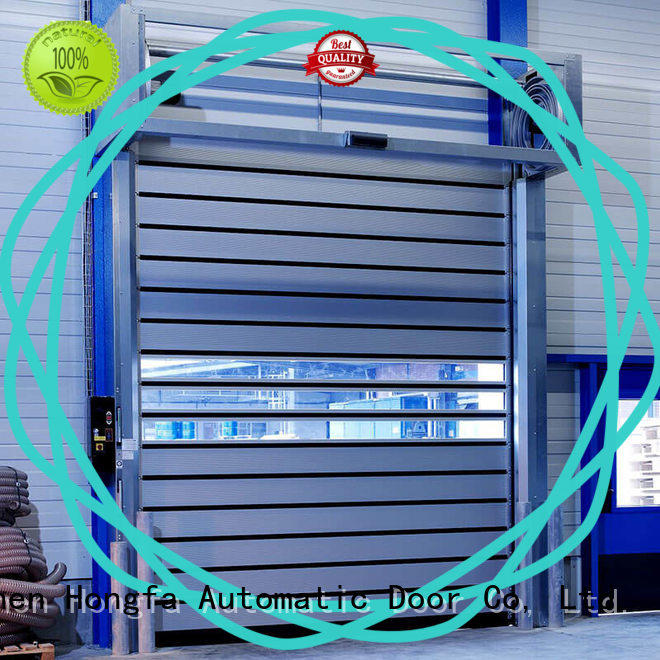 Hongfa fine-quality high speed spiral door types for factory