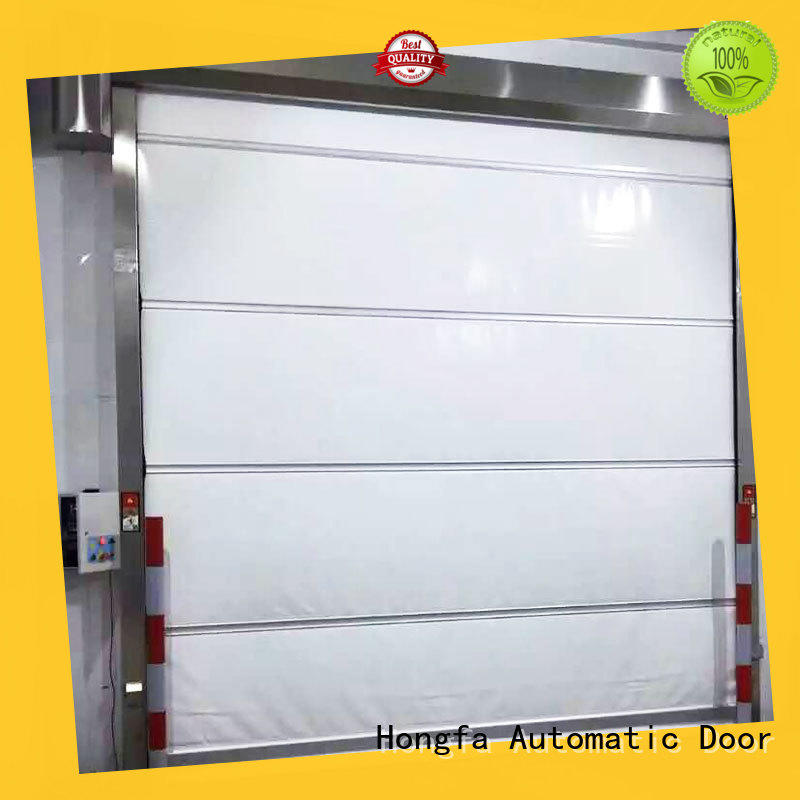 high-speed small roll up doors in different color for warehousing Hongfa