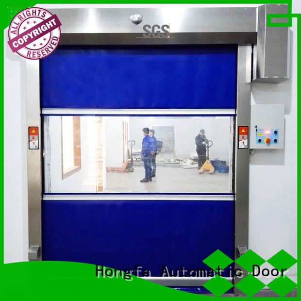 perfect fabric roll up doors roll overseas market for food chemistry textile electronics supemarket refrigeration logistics