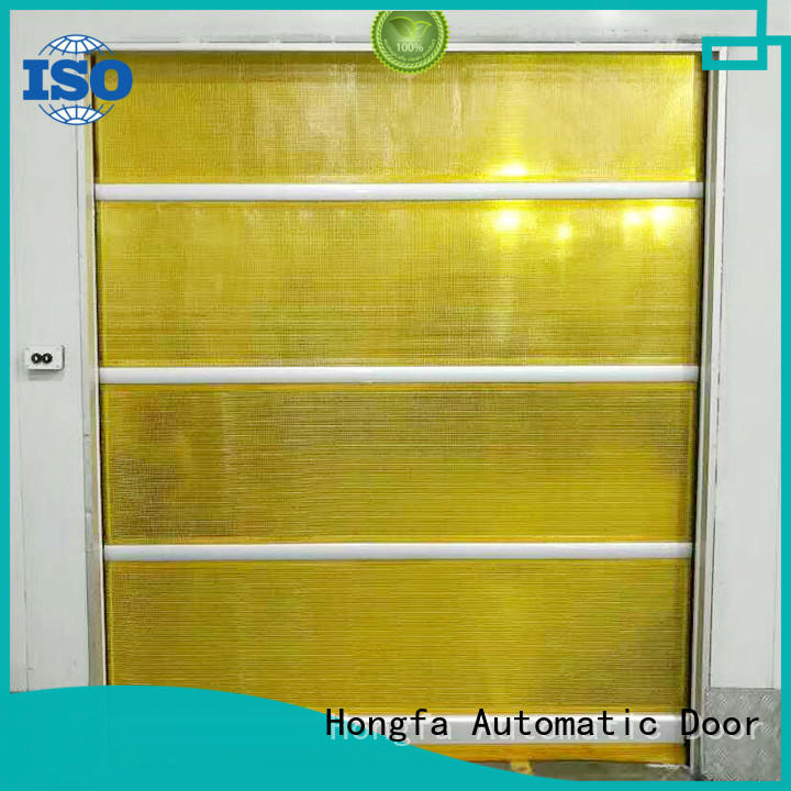 Hongfa custom vinyl roll up garage doors supplier for factory