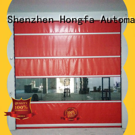 high-tech fabric door widely-use for food chemistry textile electronics supemarket refrigeration logistics Hongfa